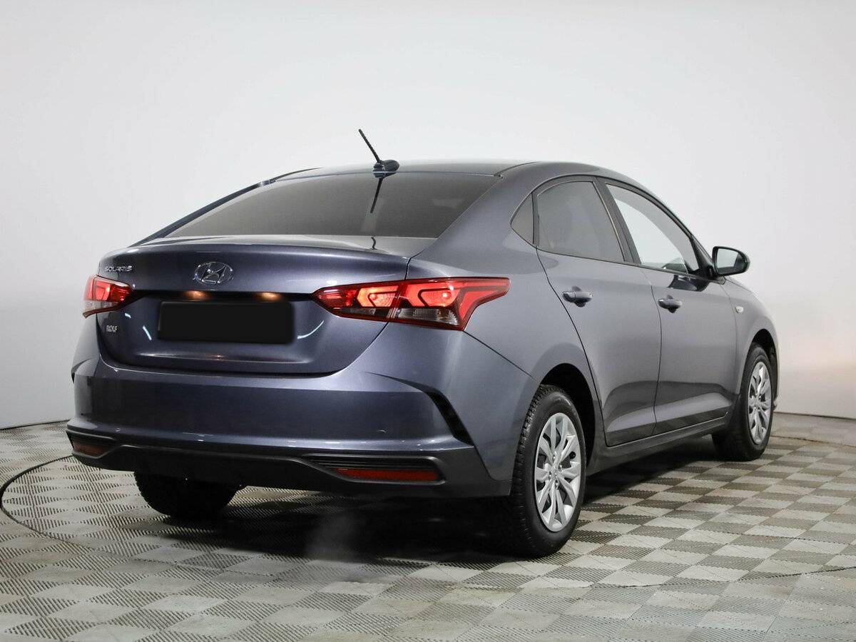 Hyundai Solaris с пробегом — 2021 год. Фото: #3
