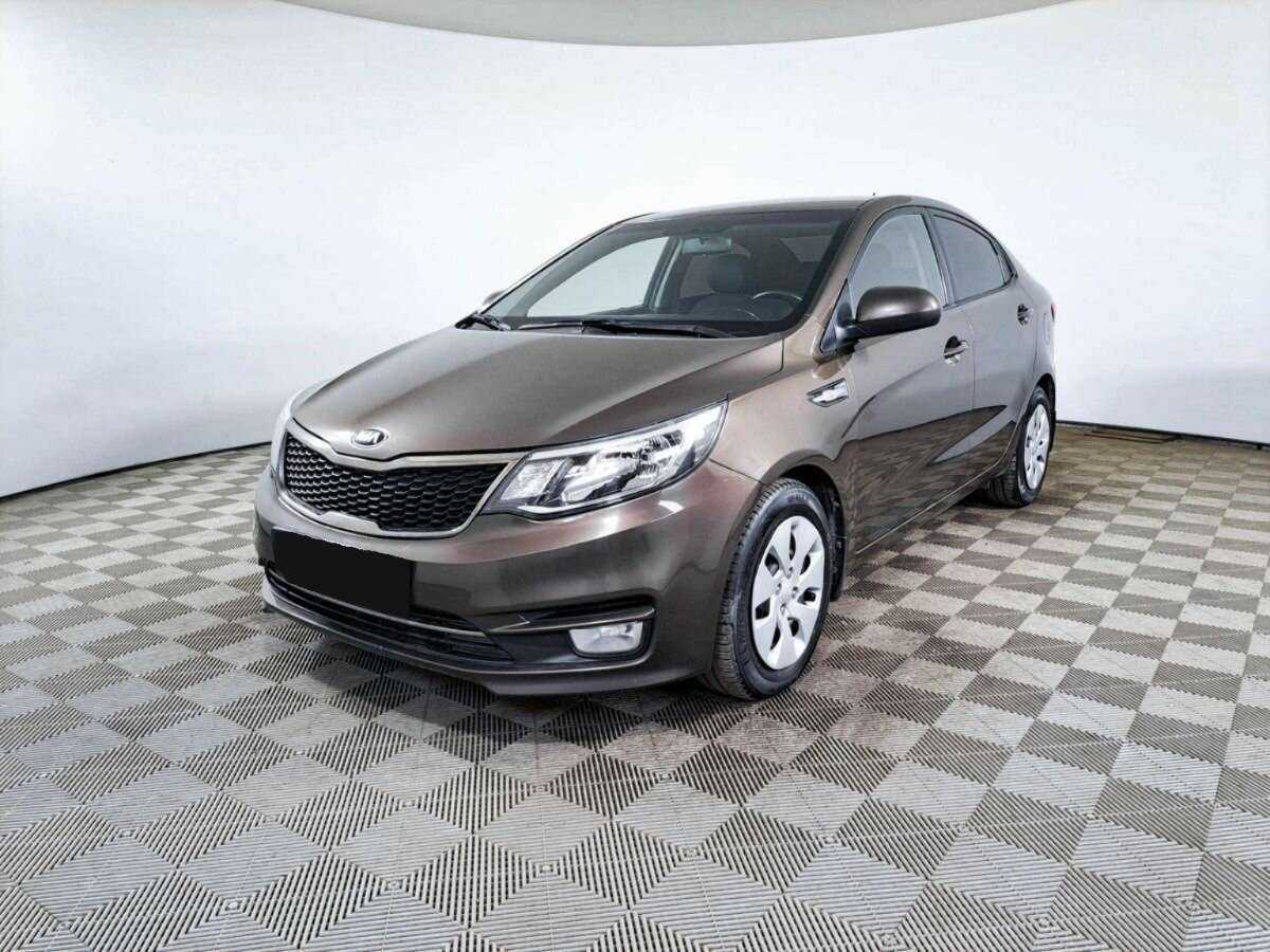Kia Rio с пробегом — 2016 год. Фото: #0
