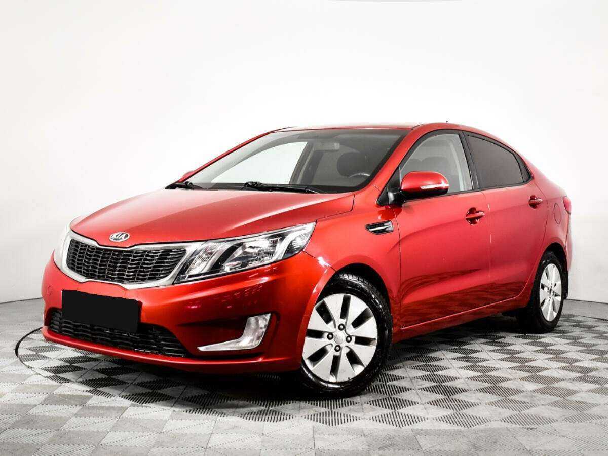 Kia Rio с пробегом — 2013 год. Фото: #0