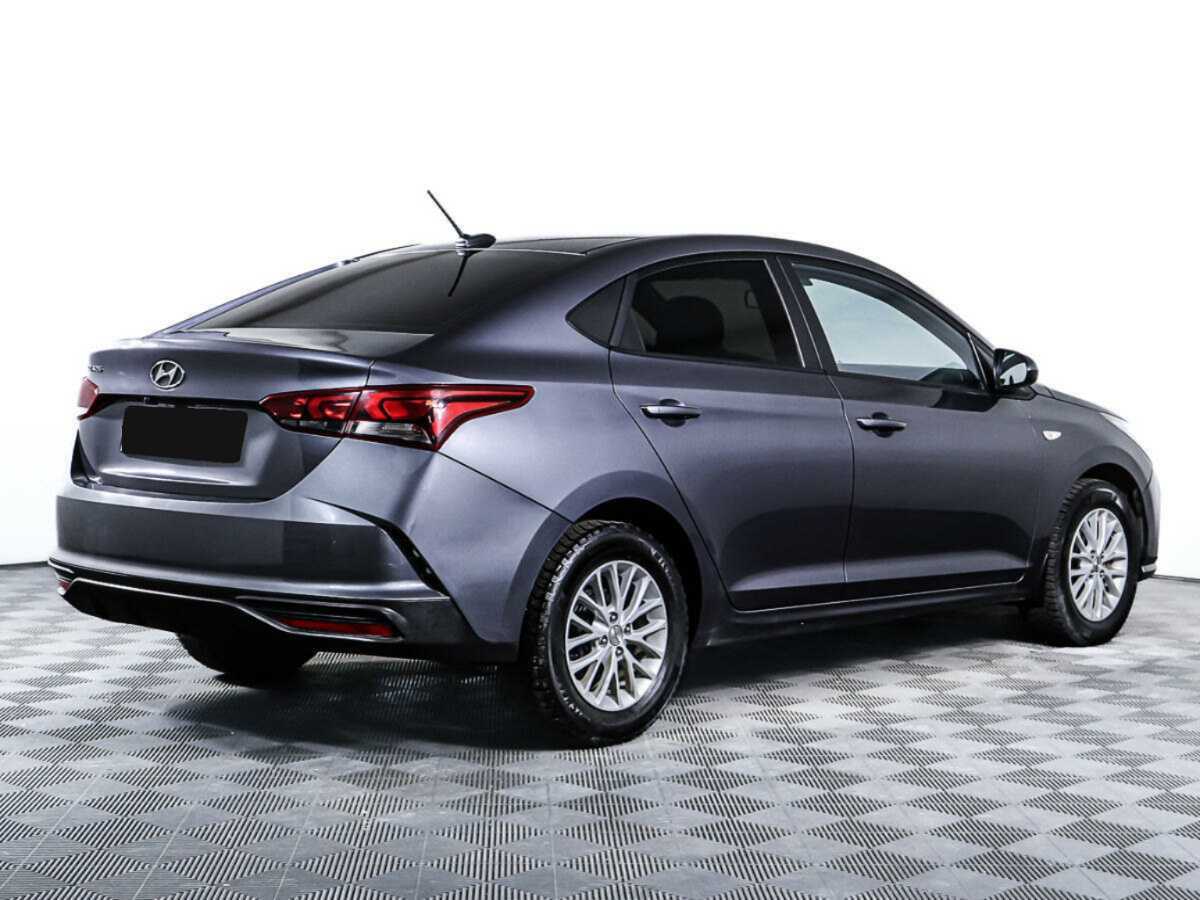 Hyundai Solaris с пробегом — 2021 год. Фото: #4