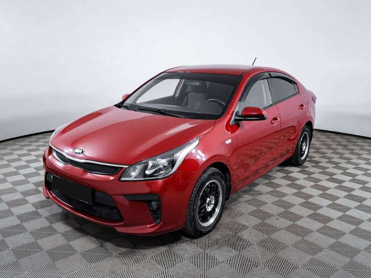 Kia Rio с пробегом — 2018 год. Посмотреть фото