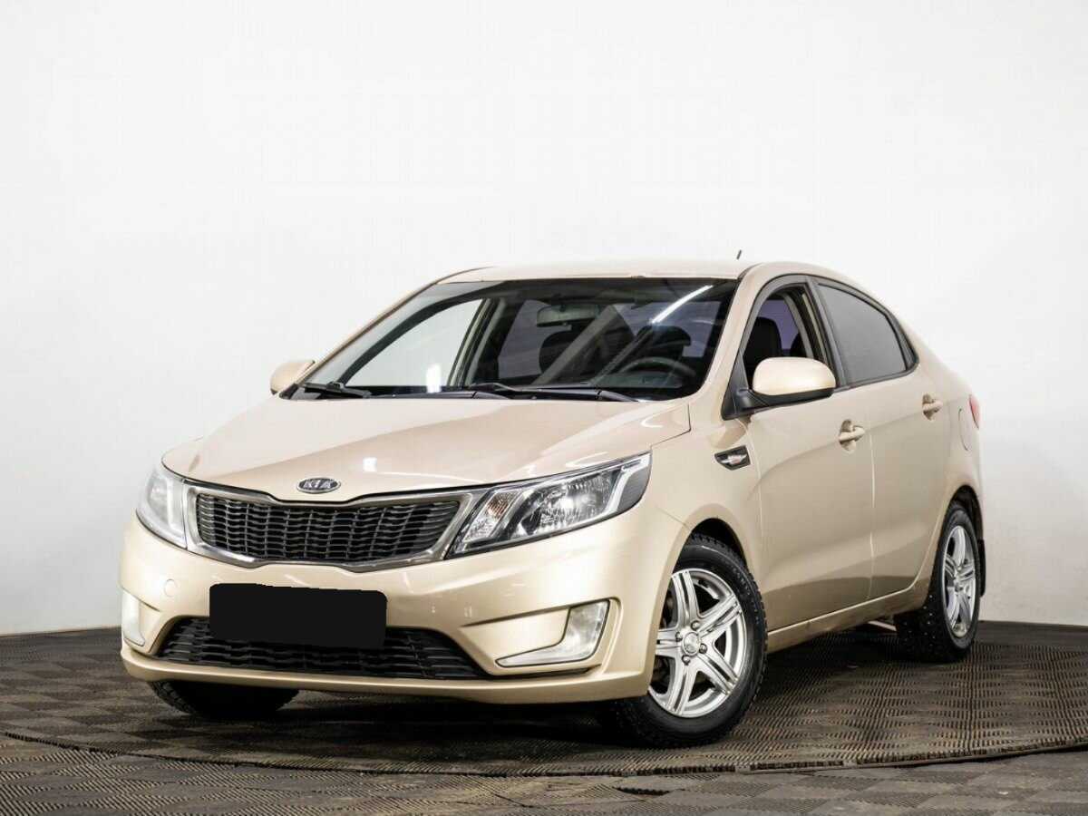 Kia Rio с пробегом — 2012 год. Фото: #0