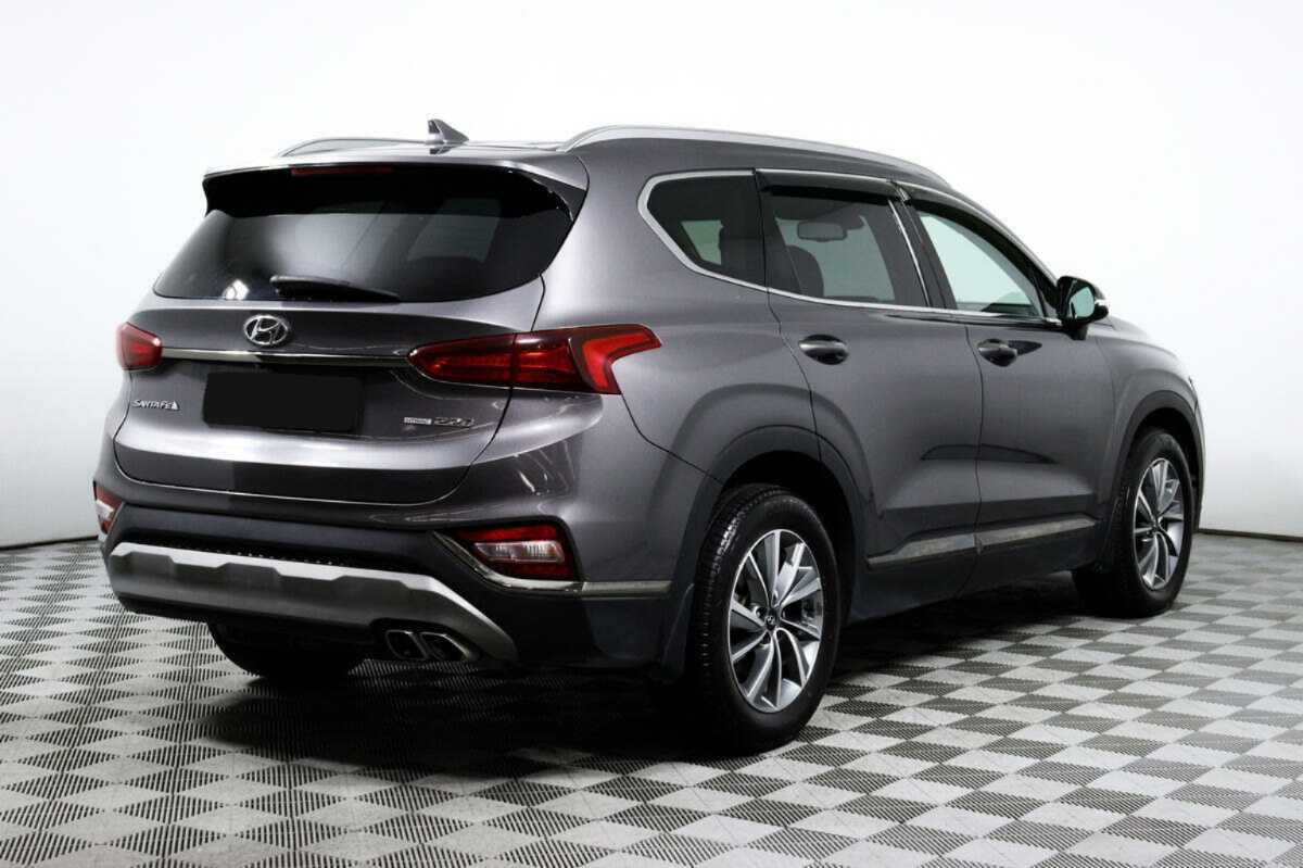 Hyundai Santa Fe с пробегом — 2019 год. Фото: #4