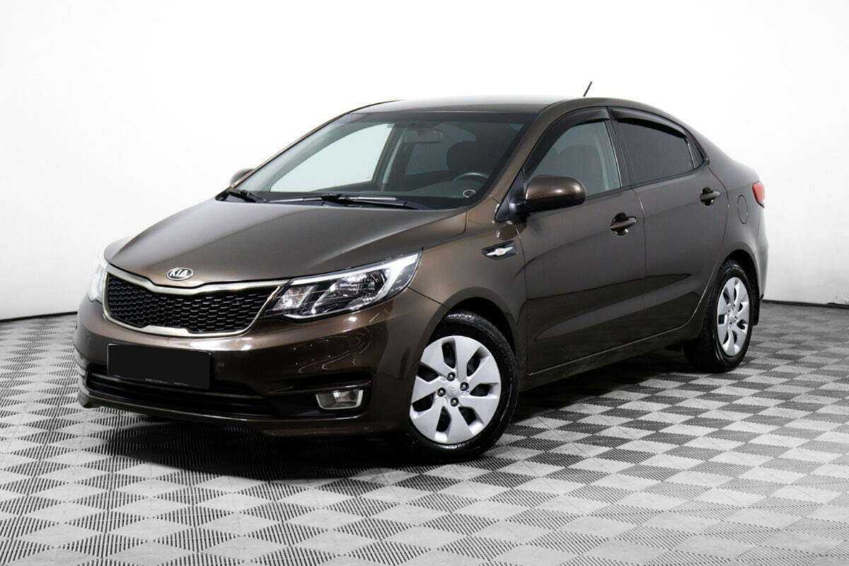 Kia Rio с пробегом — 2016 год. Фото: #0