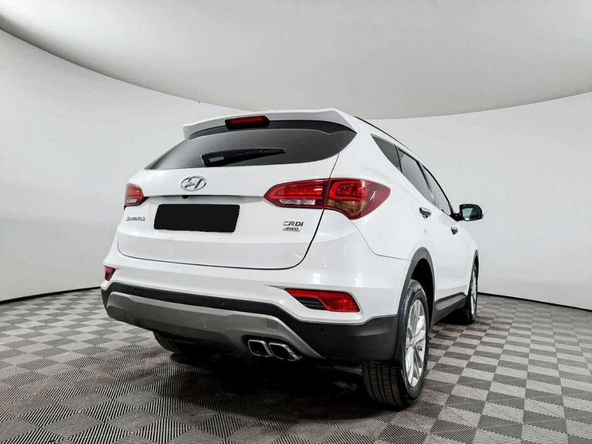 Hyundai Santa Fe с пробегом — 2017 год. Фото: #4