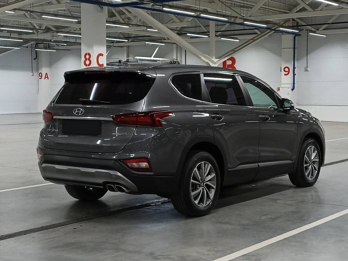 Hyundai Santa Fe с пробегом — 2019 год. Фото: #4