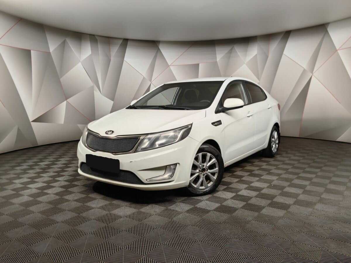 Kia Rio с пробегом — 2013 год. Посмотреть фото