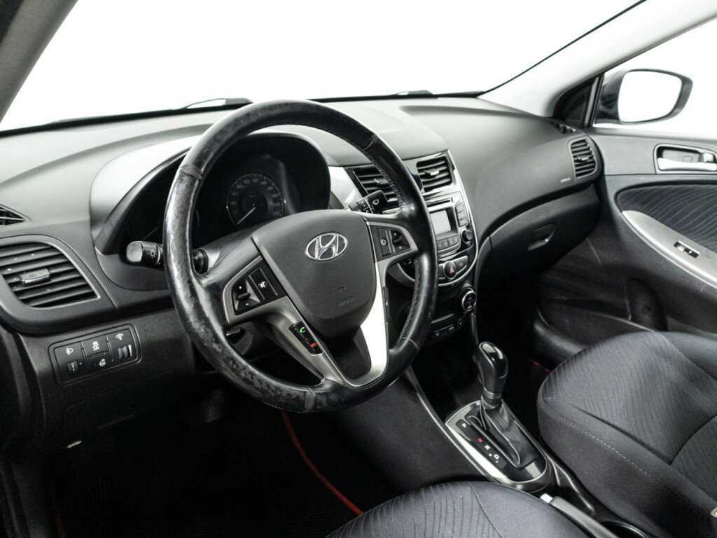 Hyundai Solaris с пробегом — 2015 год. Фото: #10