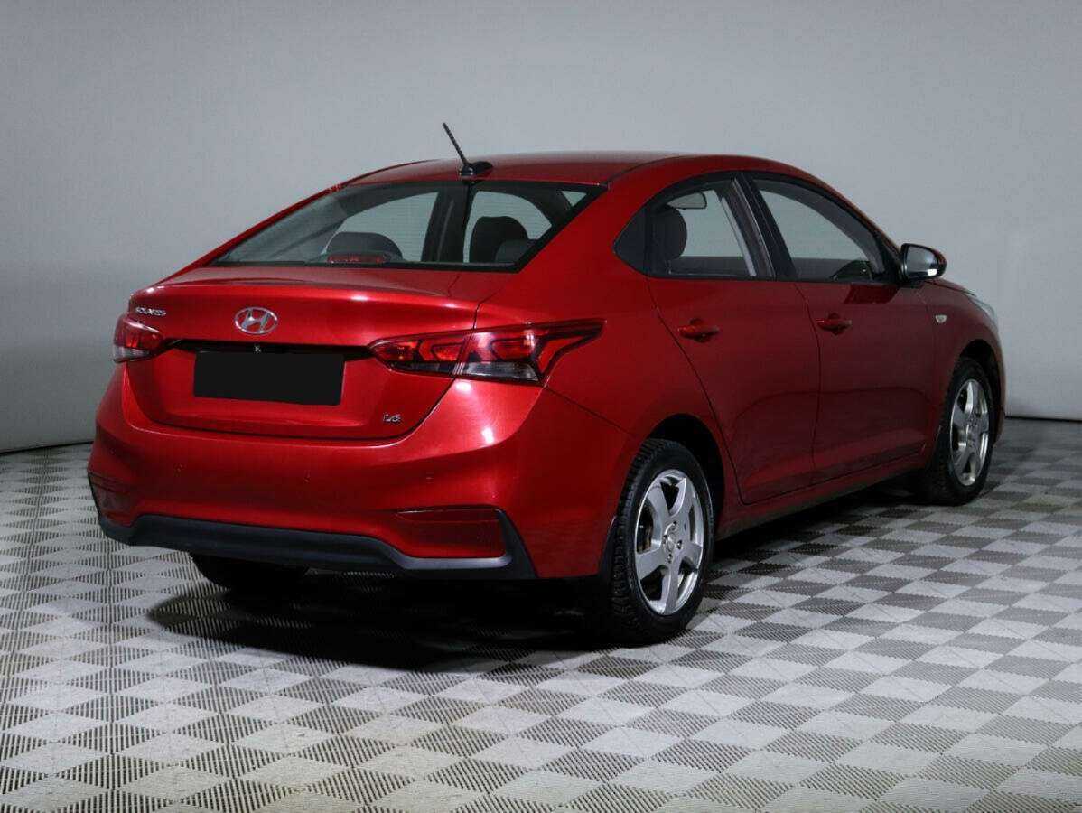 Hyundai Solaris с пробегом — 2019 год. Фото: #3