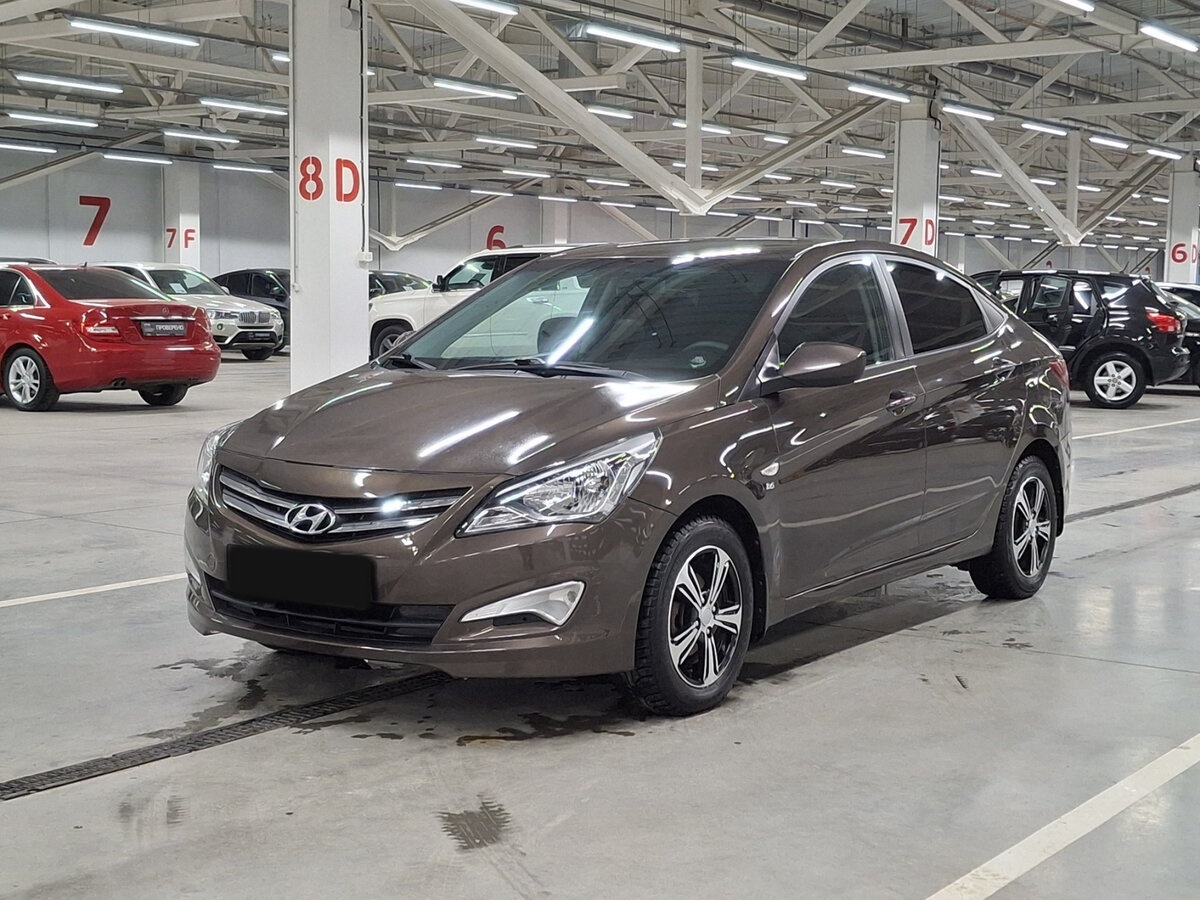 Hyundai Solaris с пробегом — 2015 год. Фото: #0