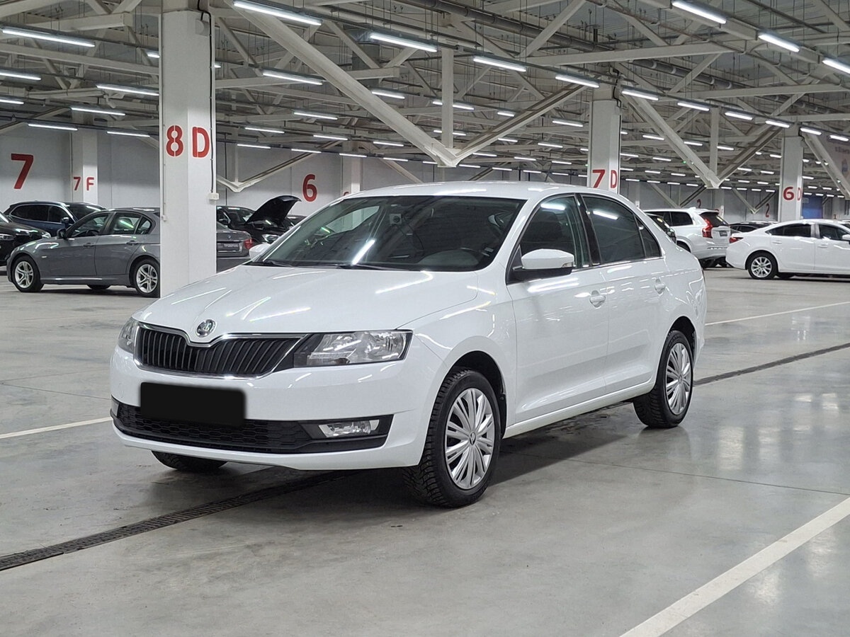 Skoda Rapid с пробегом — 2018 год. Посмотреть фото