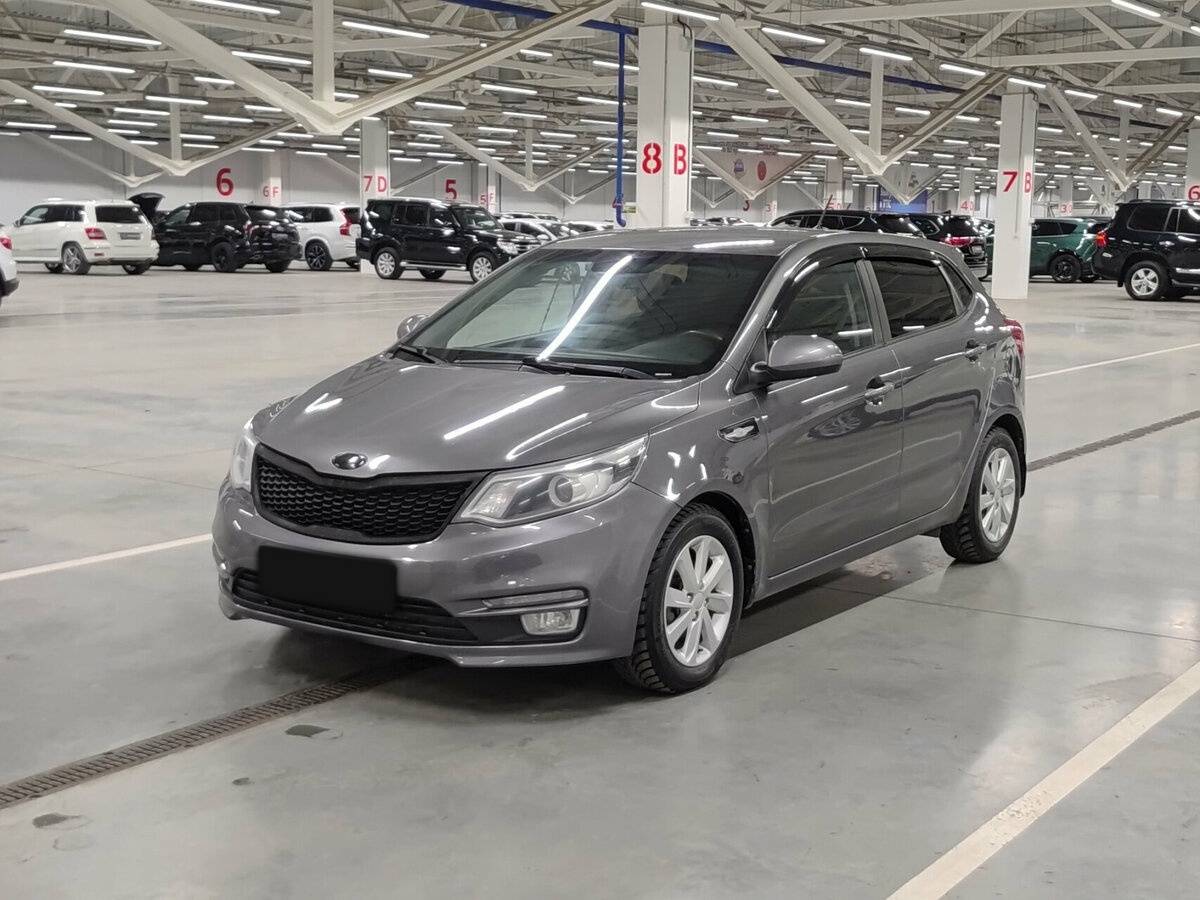 Kia Rio с пробегом — 2016 год. Посмотреть фото