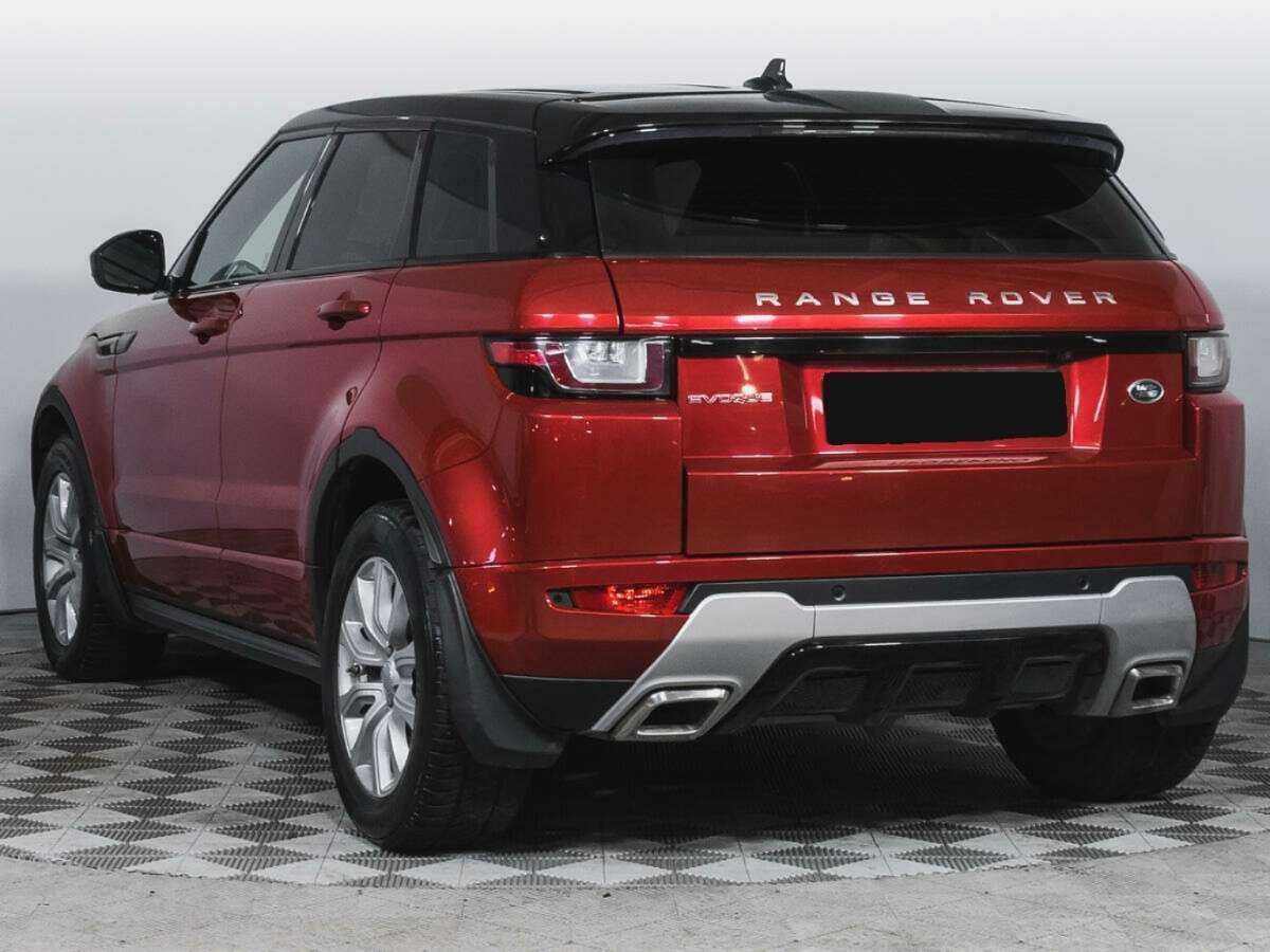 Land Rover Range Rover Evoque с пробегом — 2015 год. Фото: #6