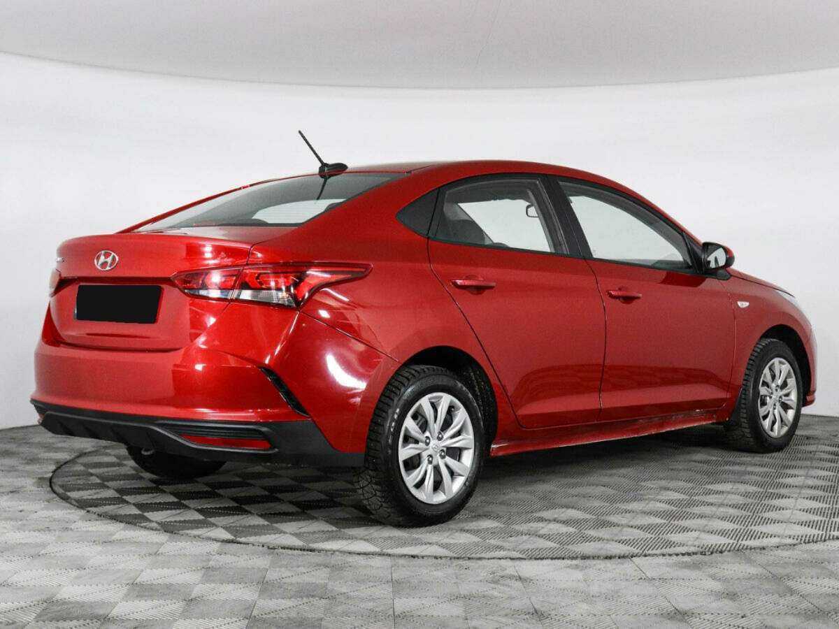 Hyundai Solaris с пробегом — 2021 год. Фото: #4