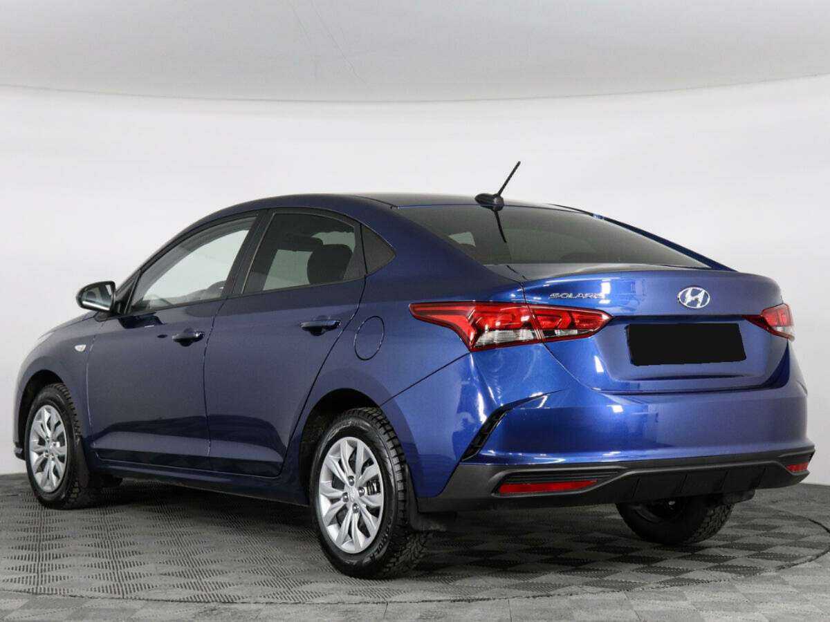 Hyundai Solaris с пробегом — 2021 год. Фото: #6
