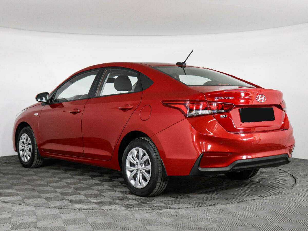 Hyundai Solaris с пробегом — 2019 год. Фото: #3