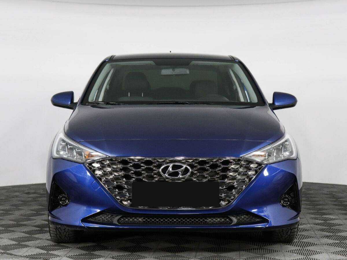 Hyundai Solaris с пробегом — 2022 год. Фото: #1