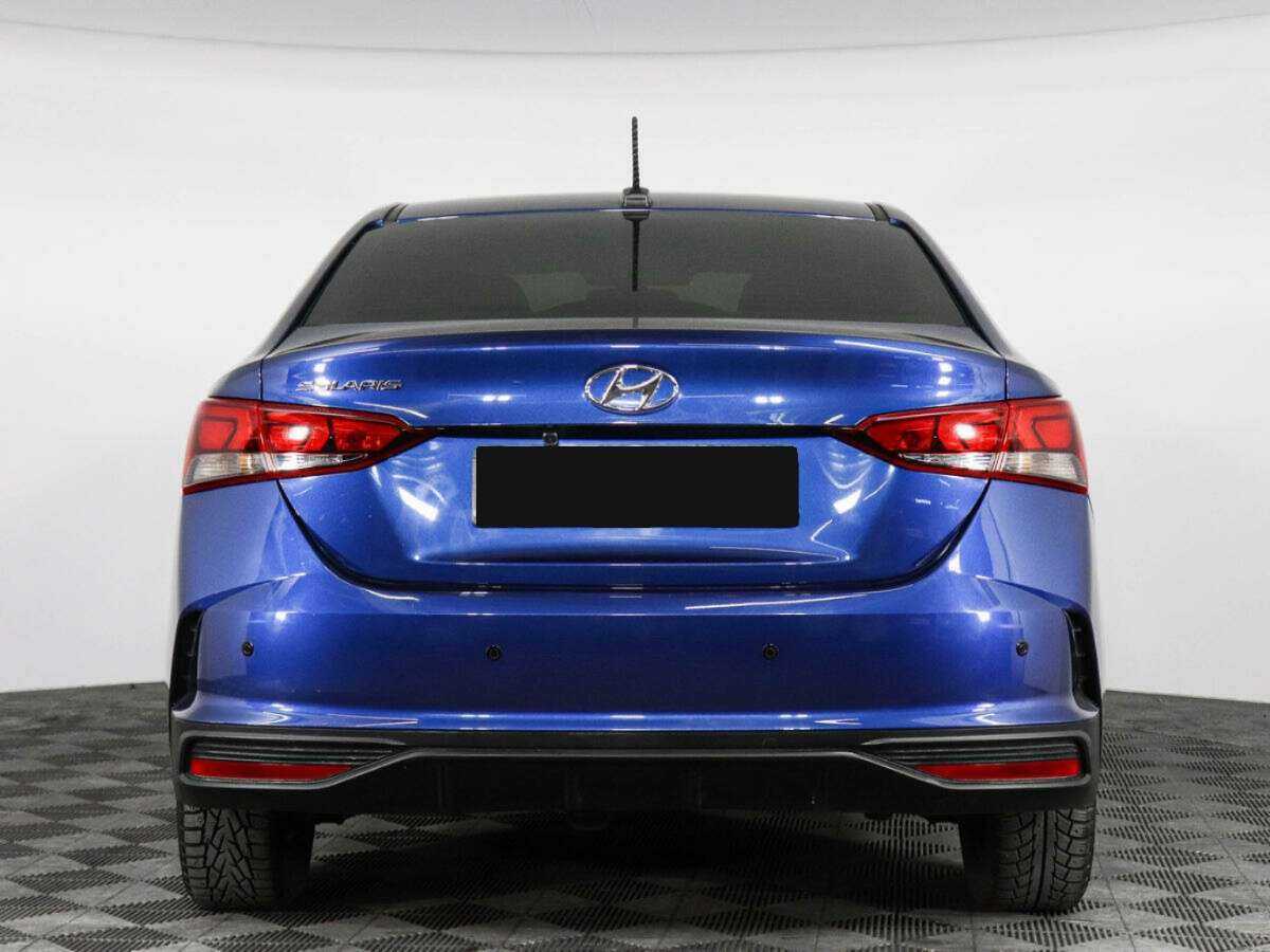 Hyundai Solaris с пробегом — 2022 год. Фото: #5