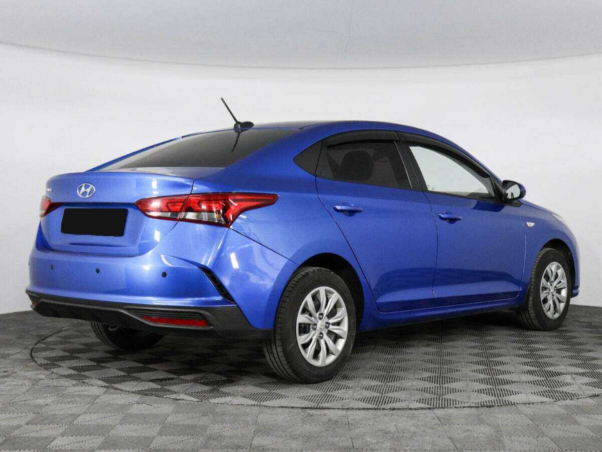 Hyundai Solaris с пробегом — 2021 год. Фото: #4