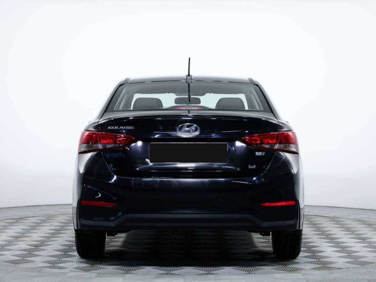 Hyundai Solaris с пробегом — 2018 год. Фото: #4