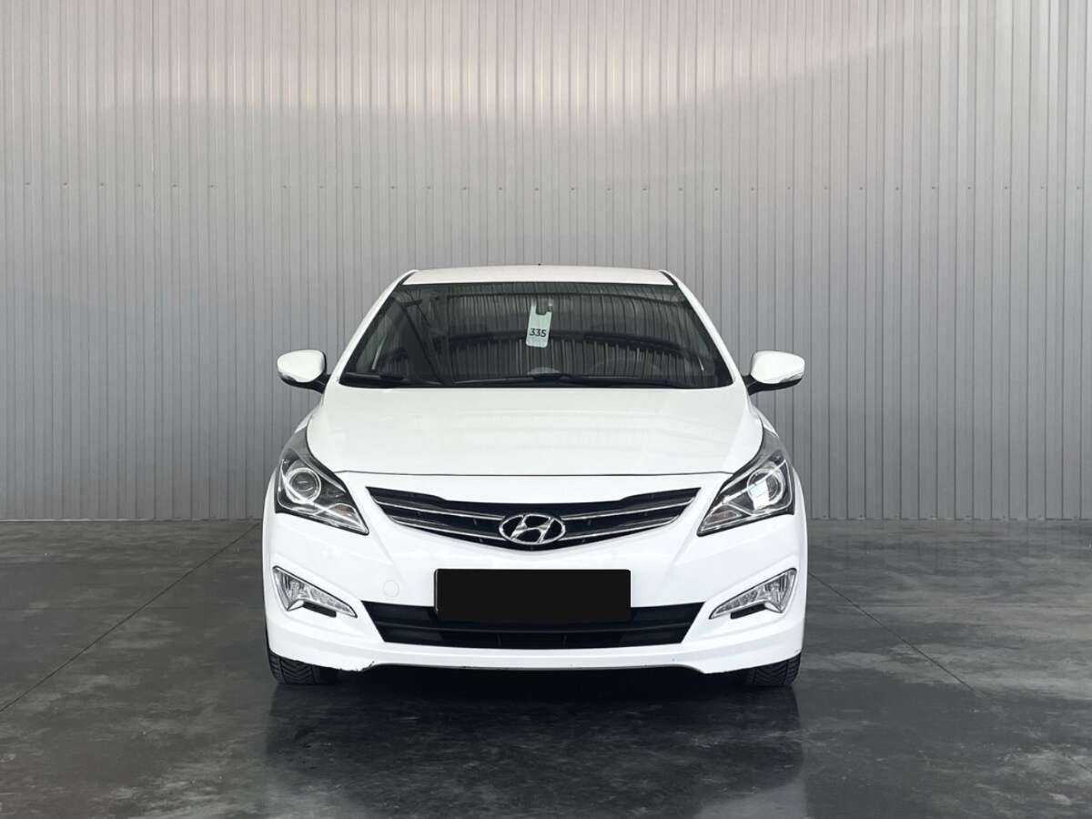 Hyundai Solaris с пробегом — 2016 год. Фото: #1