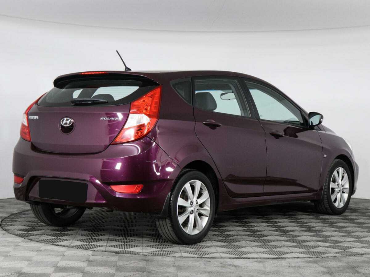Hyundai Solaris с пробегом — 2014 год. Фото: #4