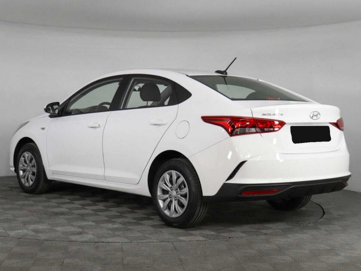 Hyundai Solaris с пробегом — 2021 год. Фото: #6