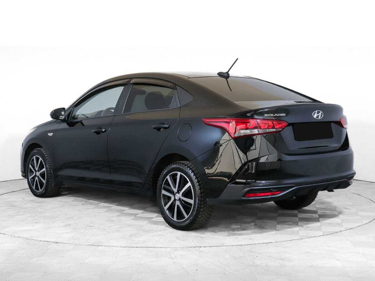 Hyundai Solaris с пробегом — 2021 год. Фото: #5