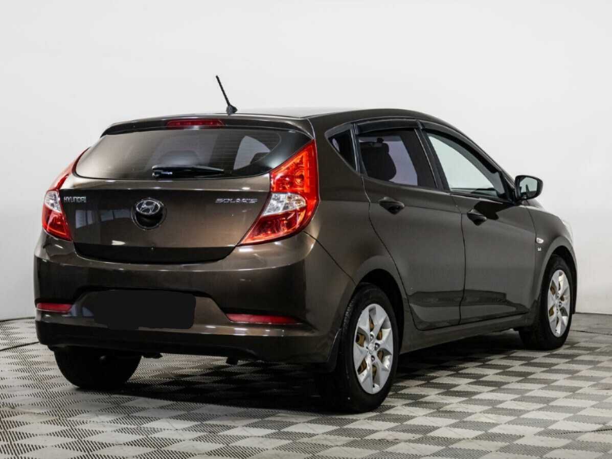 Hyundai Solaris с пробегом — 2014 год. Фото: #3
