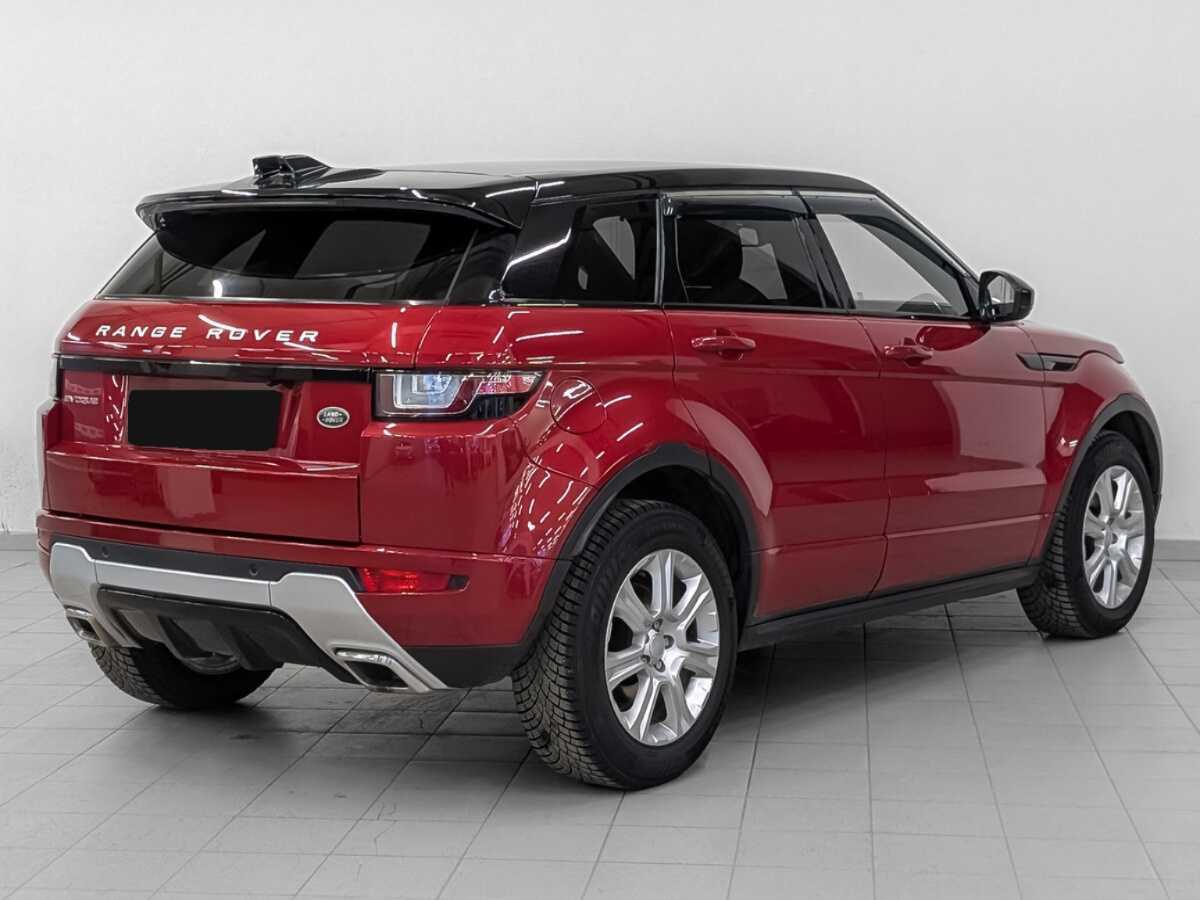 Land Rover Range Rover Evoque с пробегом — 2017 год. Фото: #4