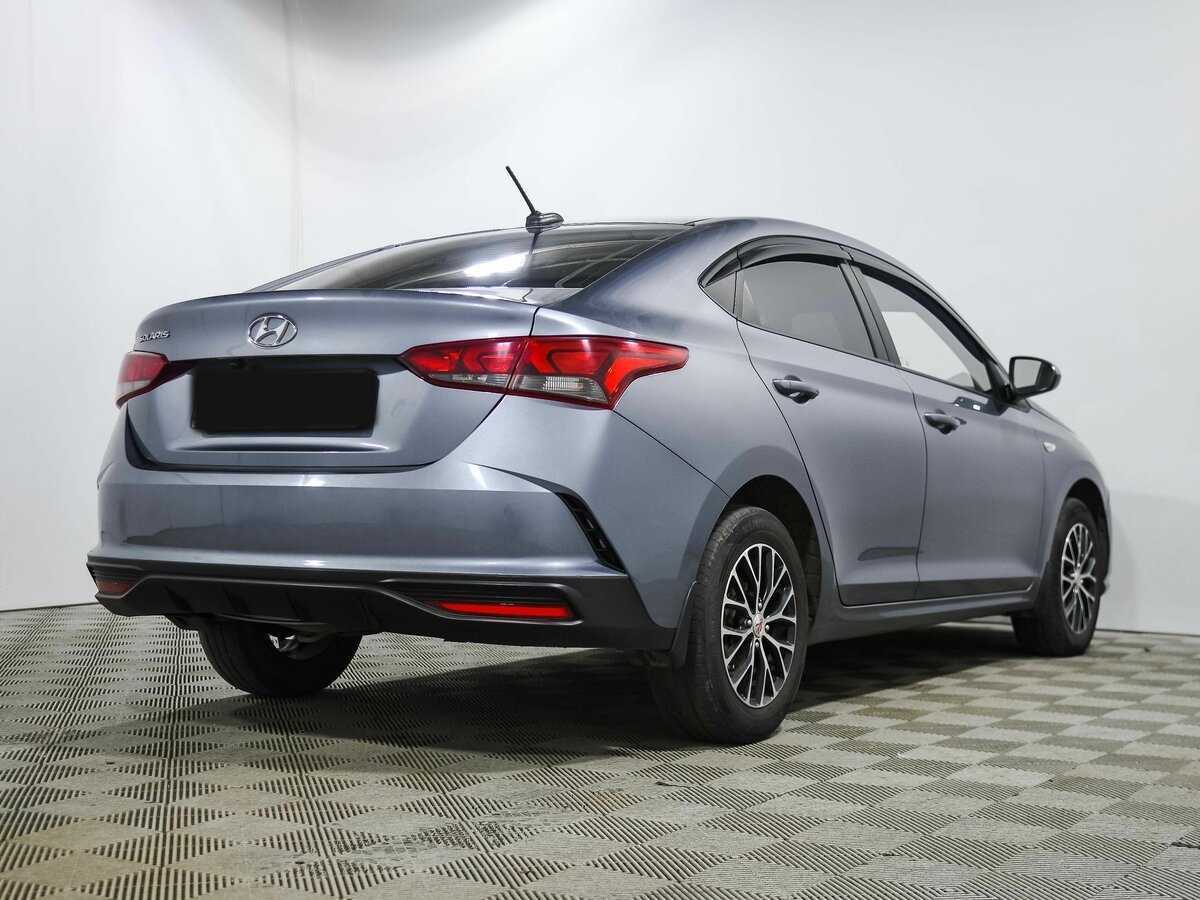 Hyundai Solaris с пробегом — 2020 год. Фото: #3