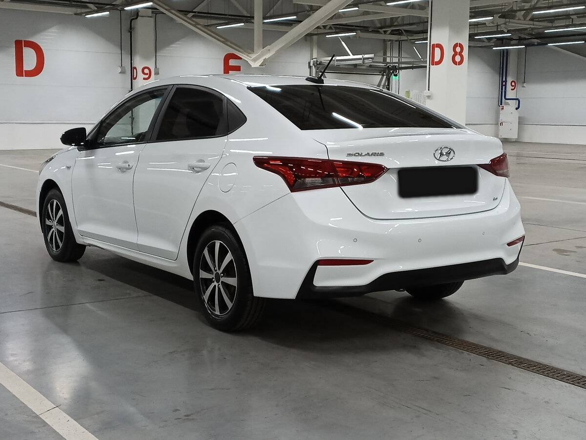 Hyundai Solaris с пробегом — 2019 год. Фото: #6