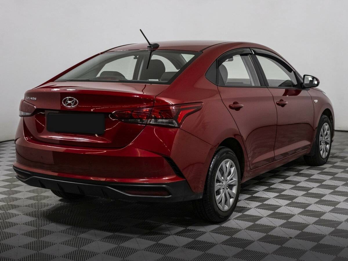 Hyundai Solaris с пробегом — 2020 год. Фото: #4