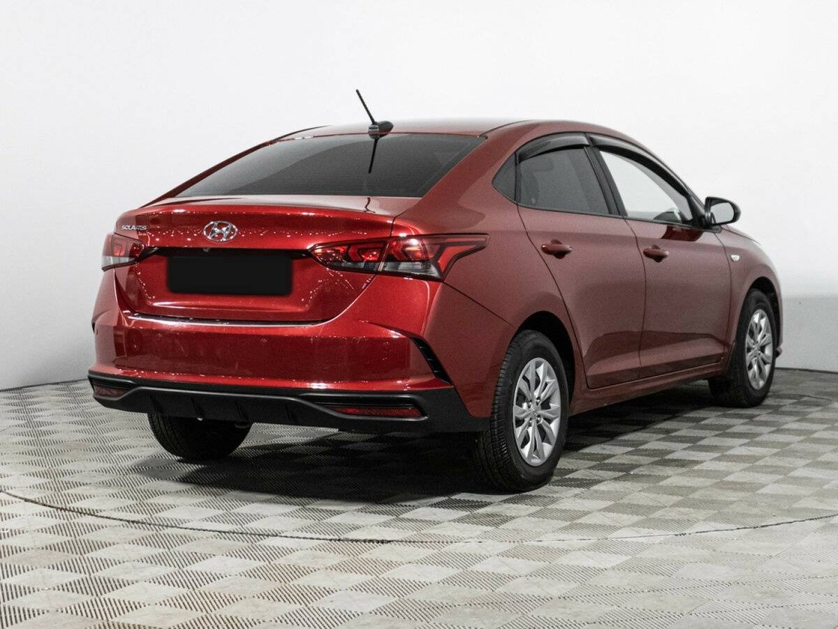 Hyundai Solaris с пробегом — 2021 год. Фото: #4