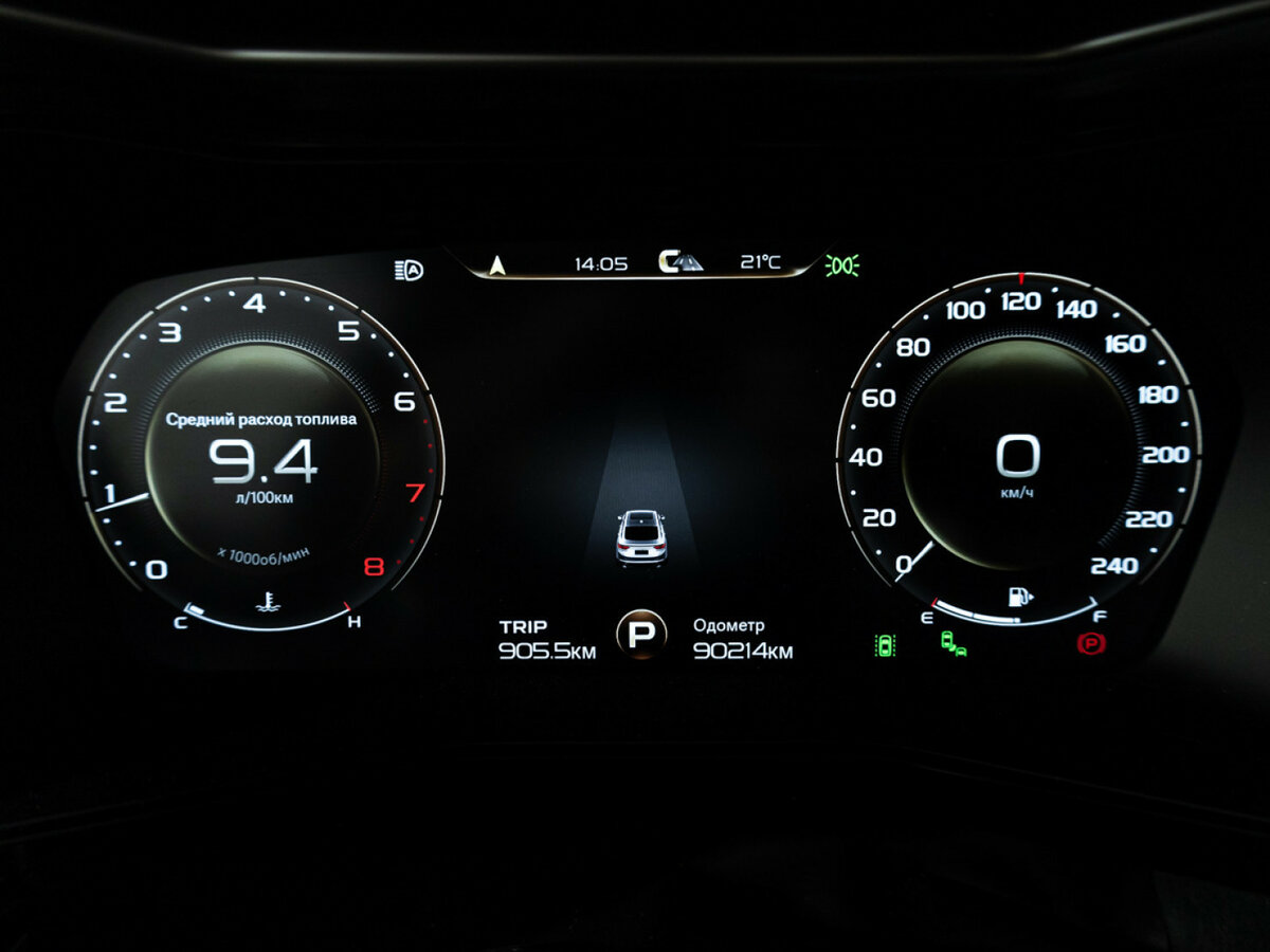 Geely Tugella с пробегом — 2023 год. Фото: #9