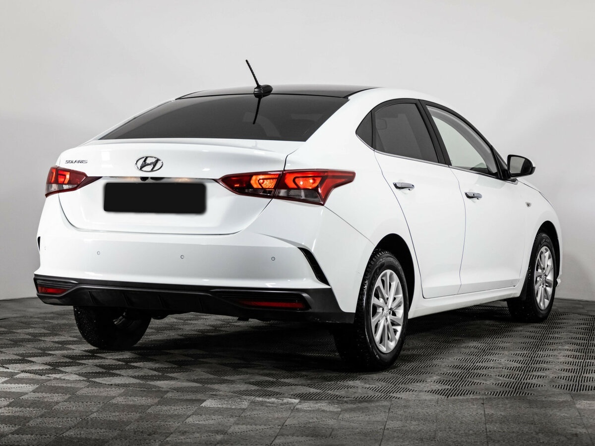Hyundai Solaris с пробегом — 2020 год. Фото: #3